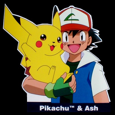 Pikachu a Ash